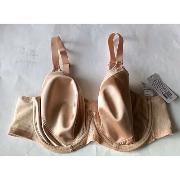 Goddess Yvette Bra Size 40D Back Smoothing Underwire Sand/Beige #GD6750SAD  New - Picture 2 of 10